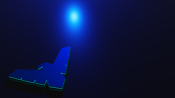 Night Wing Logo 4k Wallpaper