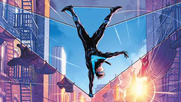 Nightwing 80 Variant Cover 4k Wallpaper
