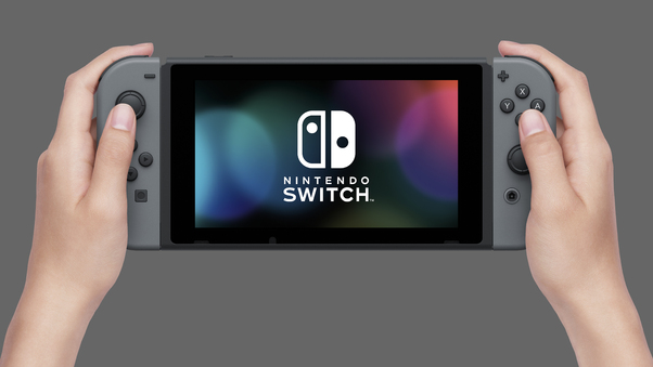 Nintendo Switch Console Wallpaper