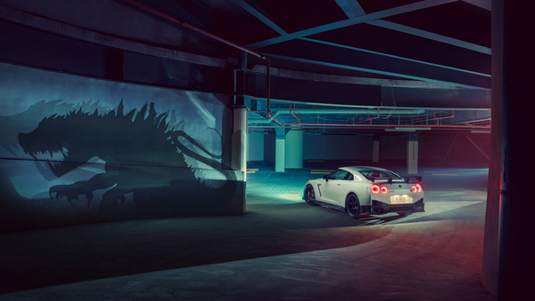 Nissan GTR Photoshoot Wallpaper