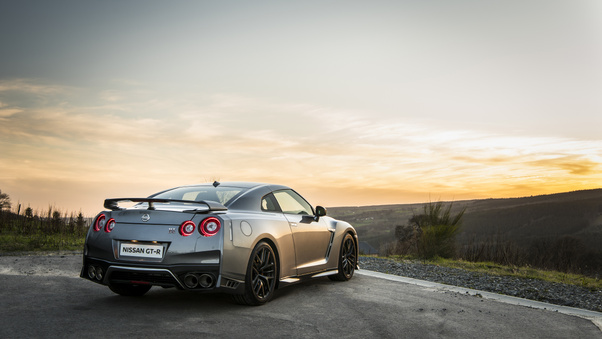 Nissan GTR Rear 5k Wallpaper