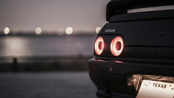 Nissan Skyline R32 Tail Lights Wallpaper