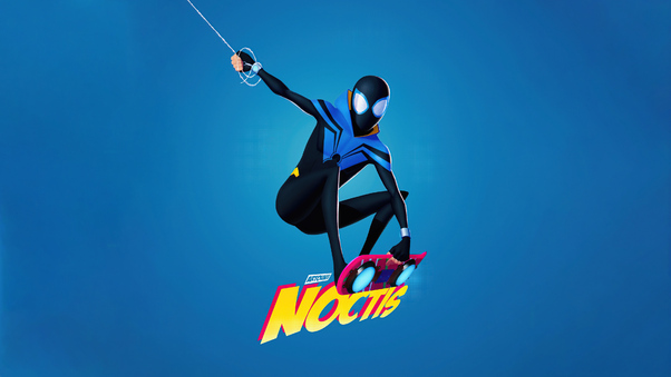 Noctis Spiderman Wallpaper