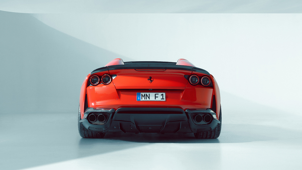 Novitec Ferrari 812 GTS 2021 Rear Wallpaper