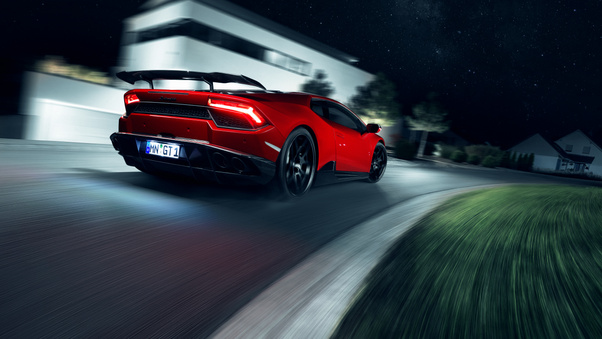 Novitec Torado Lamborghini Huracan 2018 Rear Wallpaper