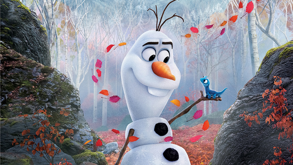 Olaf In Frozen 2 2019 Wallpaper