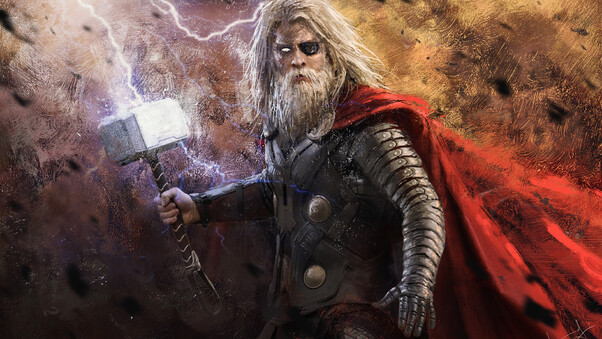 Old Thor Wallpaper