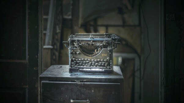 Old Typewriter Wallpaper