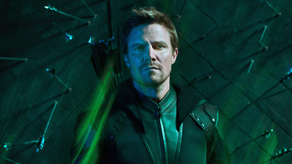 Oliver Queen In Arrow Season 8 2019 Wallpaper