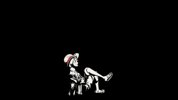 One Piece Monkey D Luffy Oled Wallpaper