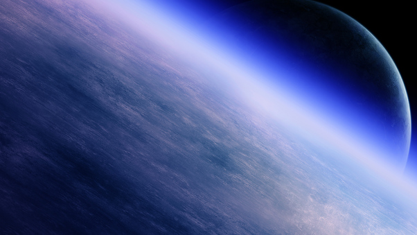 Open Space Planet 4k Wallpaper