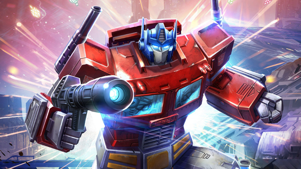 Optimus Prime In Transformers Art Wallpaper