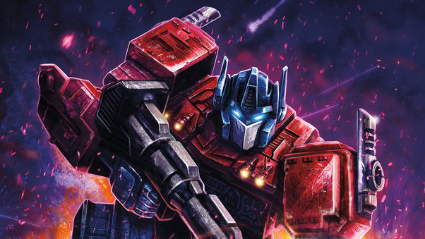 Optimus Prime Transformers Digital Art Wallpaper