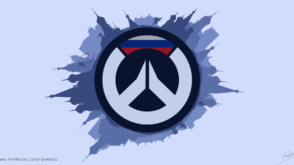 Overwatch 4k Minimalism Logo Artwork Wallpaper