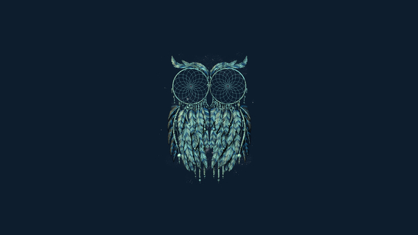 Owl Art Wallpaper