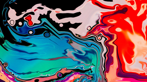 Paint Splash Abstract 8k Wallpaper