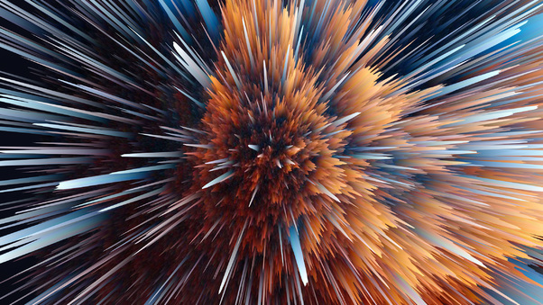Particles Abstract Wallpaper