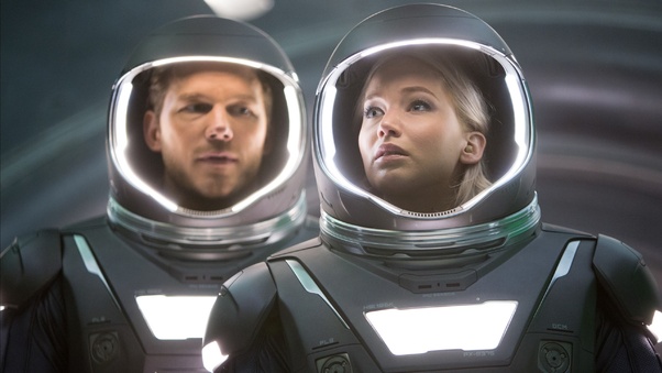 Passengers 2016 Movie Chris Pratt Jennifer Lawrence Wallpaper