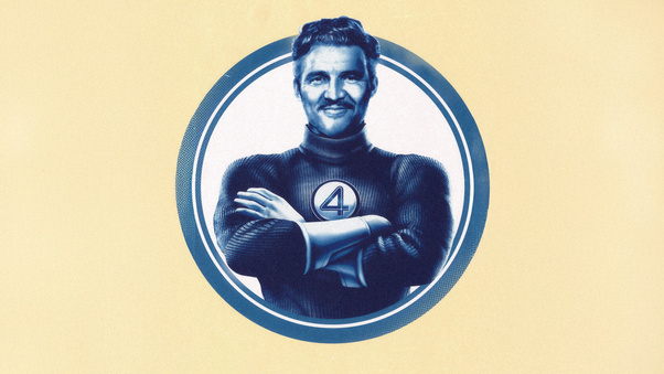 Pedro Pascal As Mister Fantastic In The Fantastic Four First Steps Wallpaper