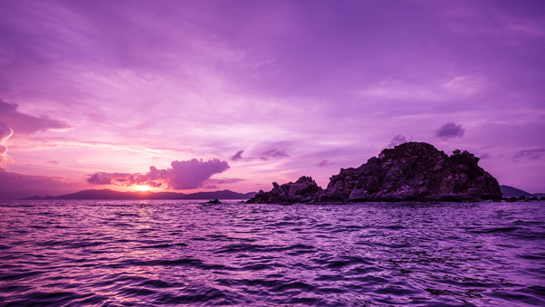 Pelican Island Sunset Wallpaper