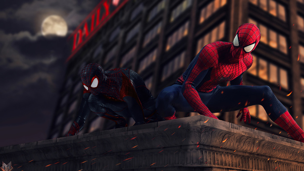 Peter And Miles Wallpaper