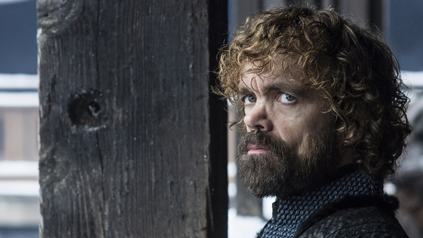Peter Dinklage As Tyrion Lannister Game Of Thrones Season 8 Wallpaper