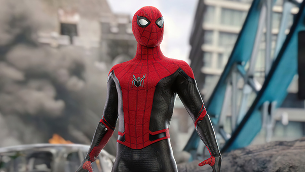 Peter Parker Spiderman Ps5 Wallpaper
