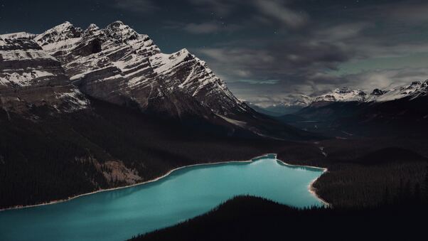 Peyto Lake Banff Canada 5k Wallpaper