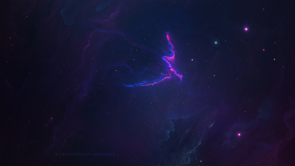 Pheonix Nebula Space Wallpaper