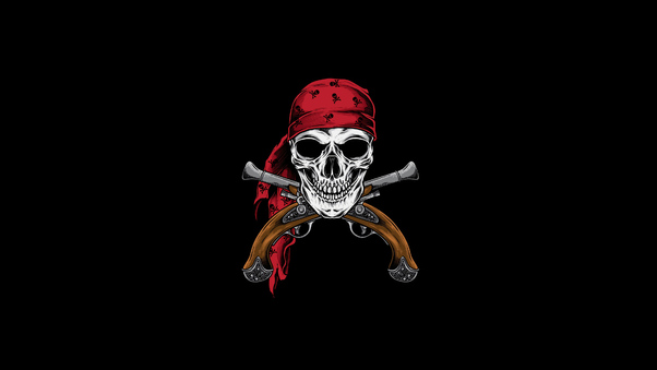 Pirate Skull 4k Wallpaper