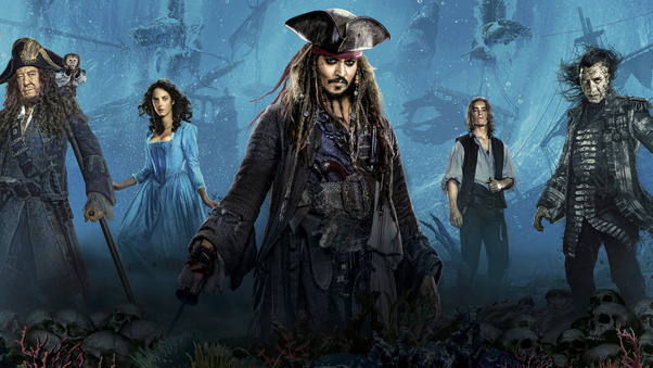 Pirates Of The Caribbean Dead Men Tell No Tales 4k Wallpaper