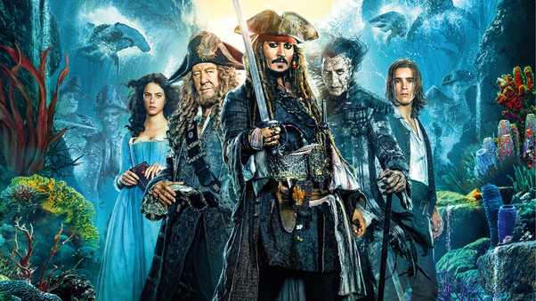 Pirates of the caribbean dead men tell no tales Movie Wallpaper