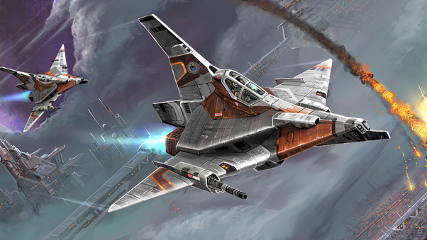 Planes Wars Scifi Digital Art 10k Wallpaper