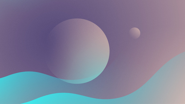 Planet Neptune Minimalism 5k Wallpaper
