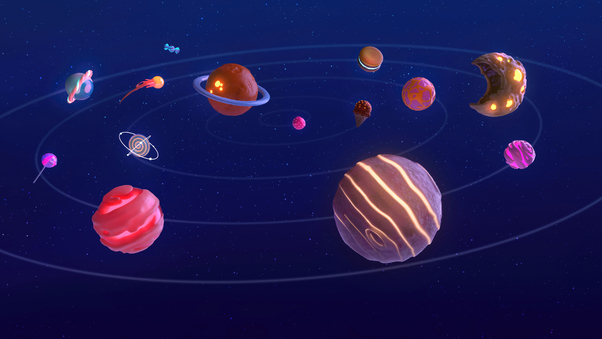 Planets Dark Candy 5k Wallpaper