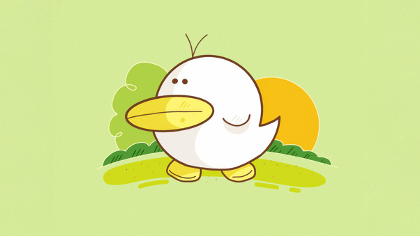Plump Duck (1280x720) Resolution Wallpaper
