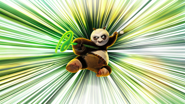 Po In Kung Fu Panda 4 Wallpaper
