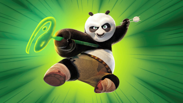 Po In Kung Fu Panda 4 Movie 5k Wallpaper
