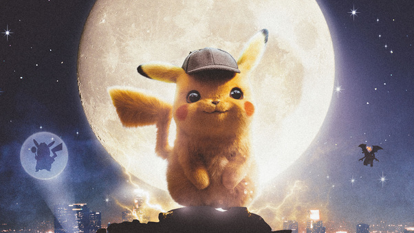 Pokemon Detective Pikachu Poster 5k Wallpaper