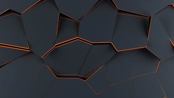Polygon Material Design Abstract Wallpaper