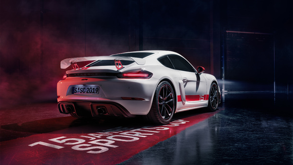 Porsche 718 Cayman GT4 Sports Cup Edition 2019 4k Wallpaper