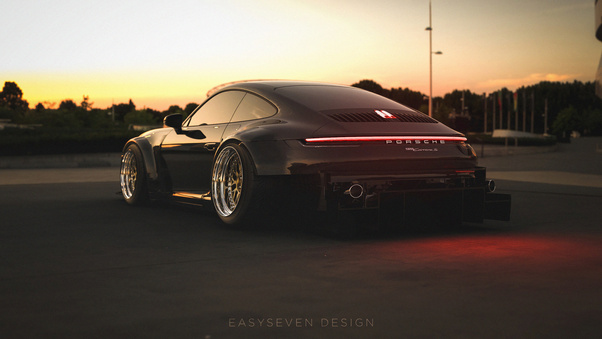 Porsche 911 992 R 4k Wallpaper