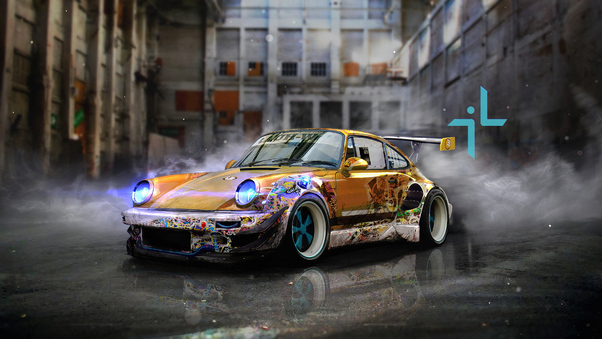 Porsche 911 Concept Artwork 4k Wallpaper