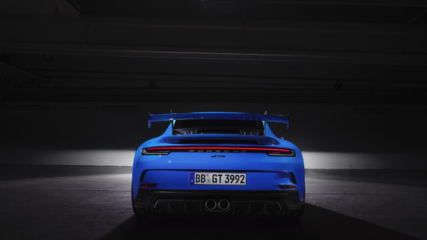 Porsche 911 GT3 2021 Rear Wallpaper