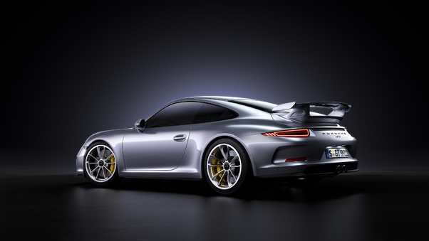 Porsche 911 GT3 4k Rear Wallpaper