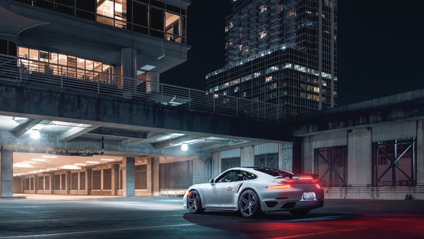 Porsche 911 White 2019 4k Wallpaper