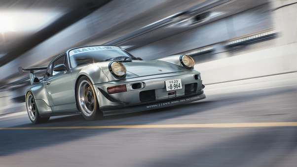 Porsche 964 RWB CGI Wallpaper