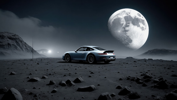 Porsche In Midnight Wallpaper