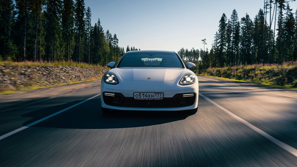 Porsche Panamera Turbo S E Hybrid Sport Turismo Front Wallpaper