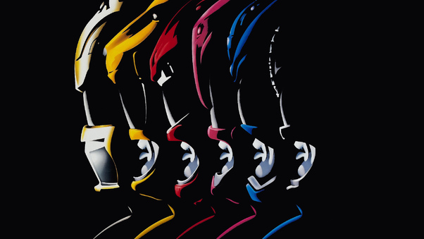 Power Rangers Digital Art Wallpaper